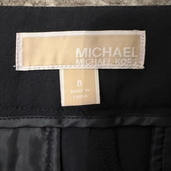 Michael Kors Women's Navy Dress Pants with pockets size 8 (M114) - Picture 3 of 8